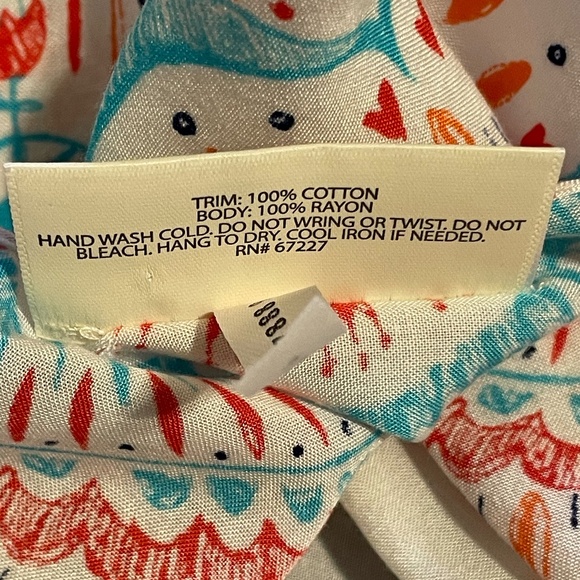 Bohemian Swim Cover Up OS - Picture 2 of 6